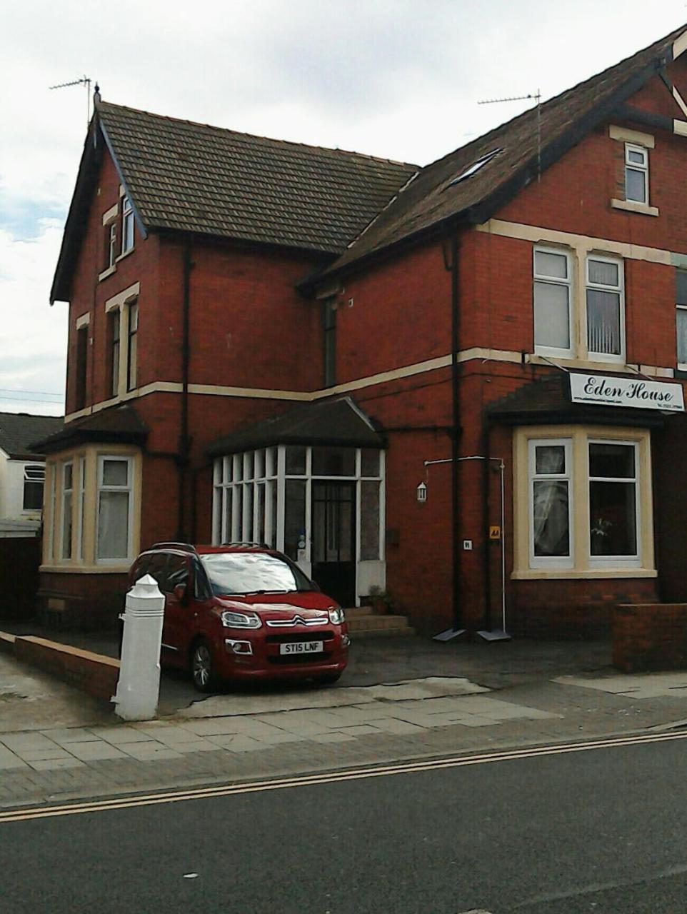 Eden House Bed & Breakfast Blackpool Dış mekan fotoğraf